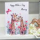 Personalised Mother's Day Card Giraffe