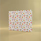 Christmas Wrapping Paper Snowman Gingerbread Stocking