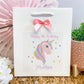 Personalised Birthday Gift Bag Unicorn