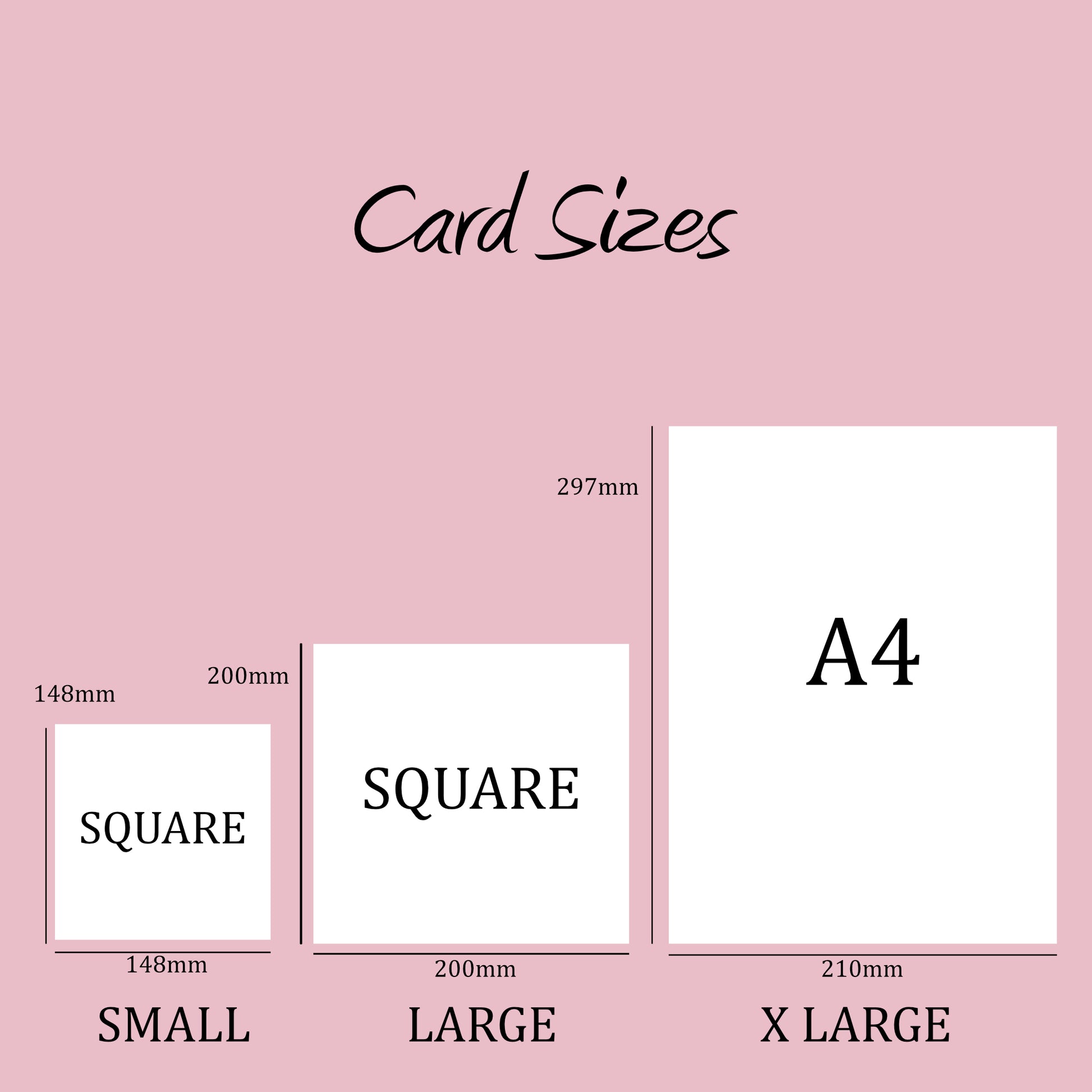a diagram of the size of a square and a square