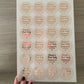 Personalised Gloss Foil First Holy Communion Party Bag Stickers