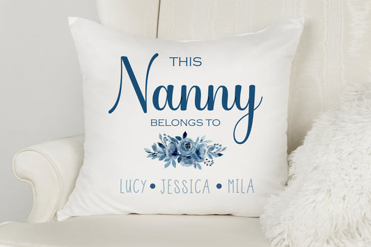 Personalised Mother's Day Cushion Floral