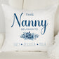 Personalised Mother's Day Cushion Floral