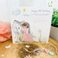 Personalised Birthday Card Horse & Girl