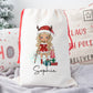 Personalised Christmas Santa Sack For Children