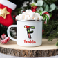 Personalised Christmas Mug, Stocking Filler, Christmas Eve Box, Hot Chocolate Mug