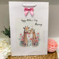 Personalised Mother's Day Gift Bag Giraffe