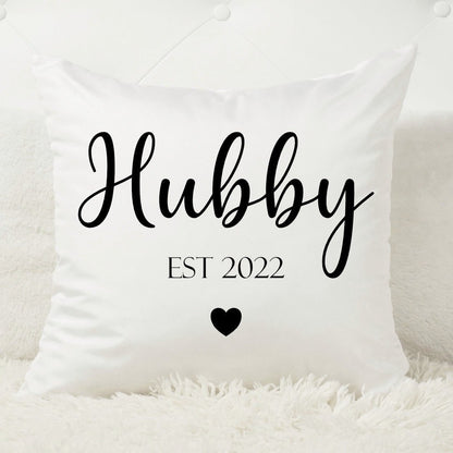 Personalised Hubby Cushion