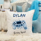 Personalised Cushion Cover Gaming Legend Gift - 3 Colour Options