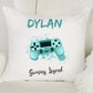 Personalised Cushion Cover Gaming Legend Gift - 3 Colour Options