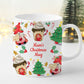 Christmas Gonk Mug Personalised Hot Chocolate, Christmas Eve Box Stocking Filler