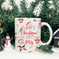 Christmas Mug Personalised Snowman Santa Hot Chocolate, Christmas Eve Box Stocking Filler