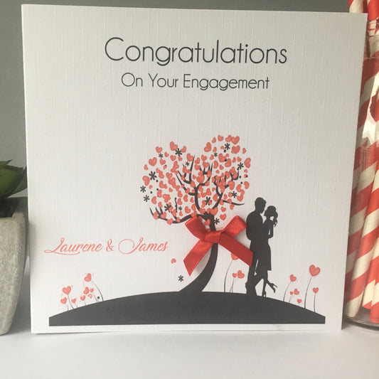 Personalised Handmae Engagement Card